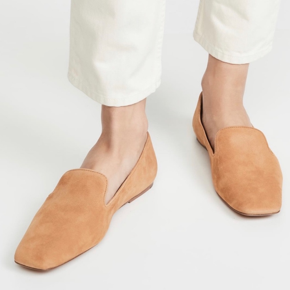 Vince Suede Tan Loafer